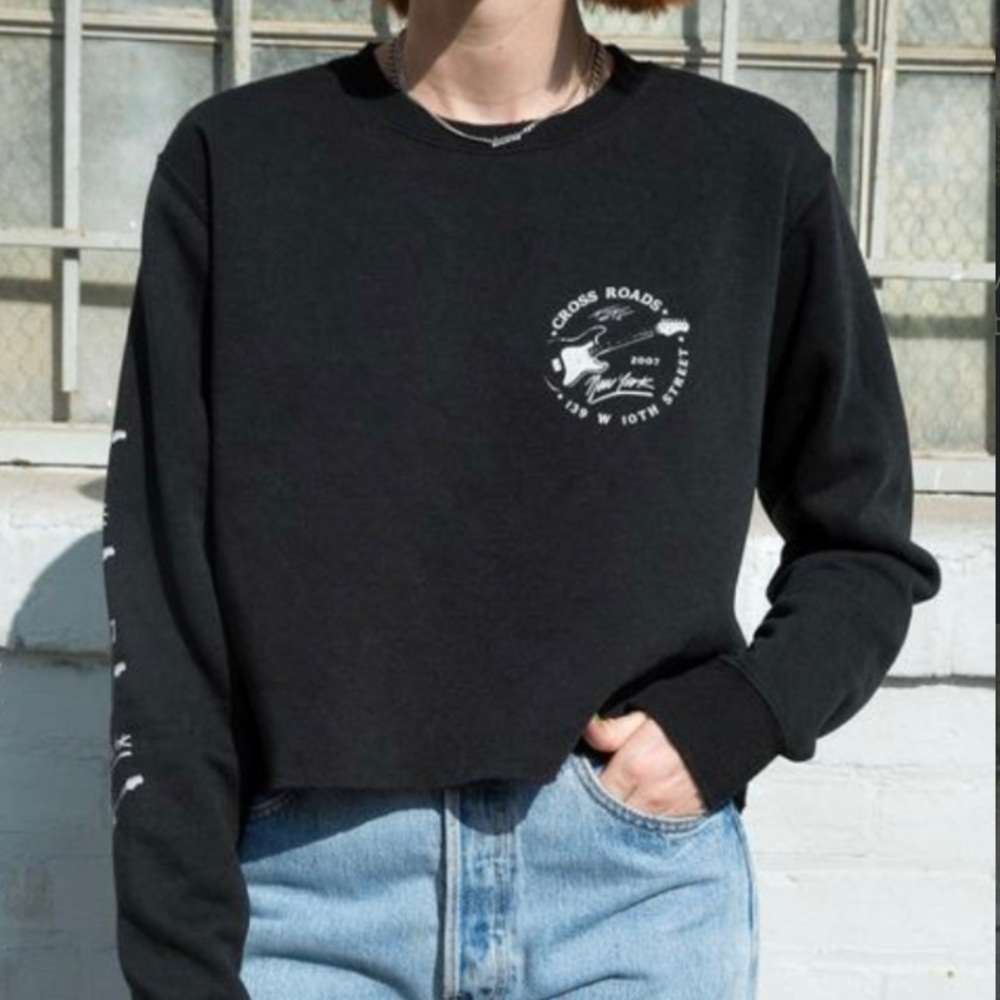 Brandy Melville Nancy Cross Roads Sweatshirt